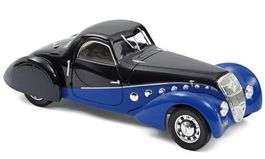 Peugeot 302 Darl`Mat Coupé 1937 blau / schwarz     1:18